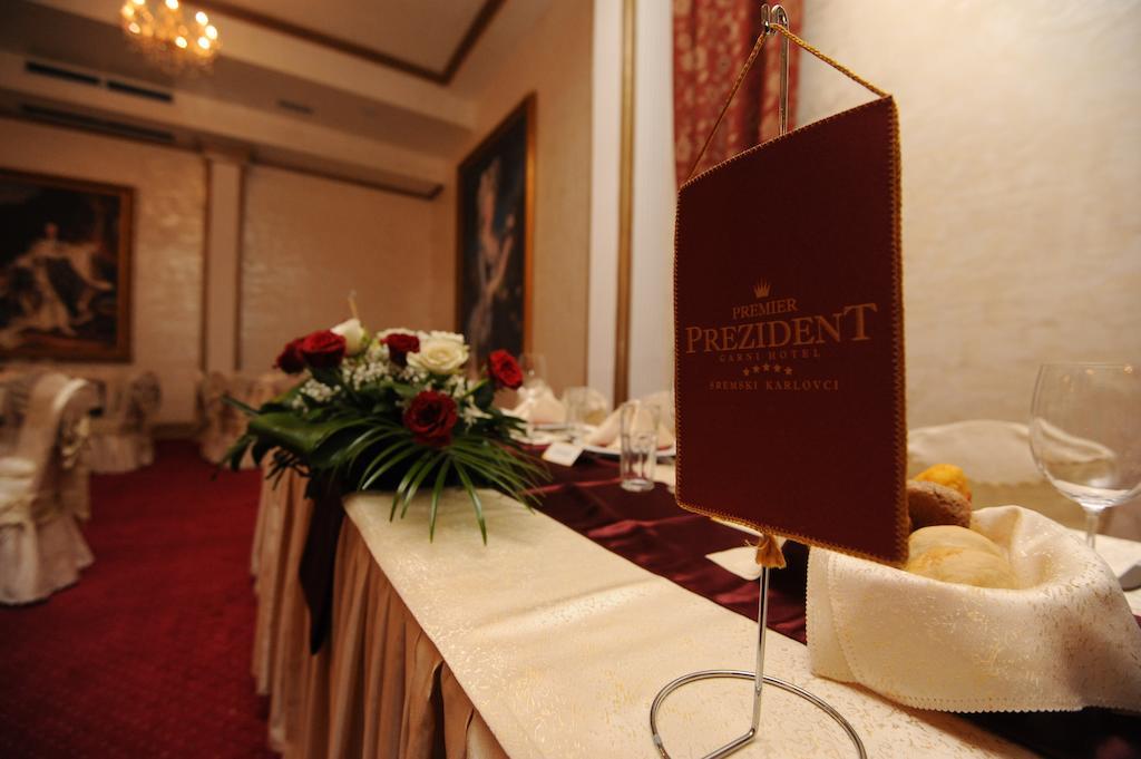 Premier Prezident Garni Hotel And Spa Sremski Karlovci Exteriör bild